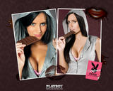 Playboy muestra mujeres en chocolate