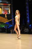 Miranda Kerr walks on the runway in bikini/underwear at the Gran Canaria Moda Calida in Las Palmas, Spain