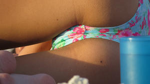Cute skinny girl with tiny bottoms (some very close up)g3gv1dl5nl.jpg