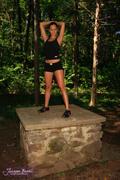 Janessa B - Working out in the woods-u23bnh2la7.jpg